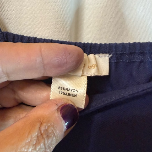 Monteau Elegant Blue Belted Jumpsuit - Picture 5 of 8